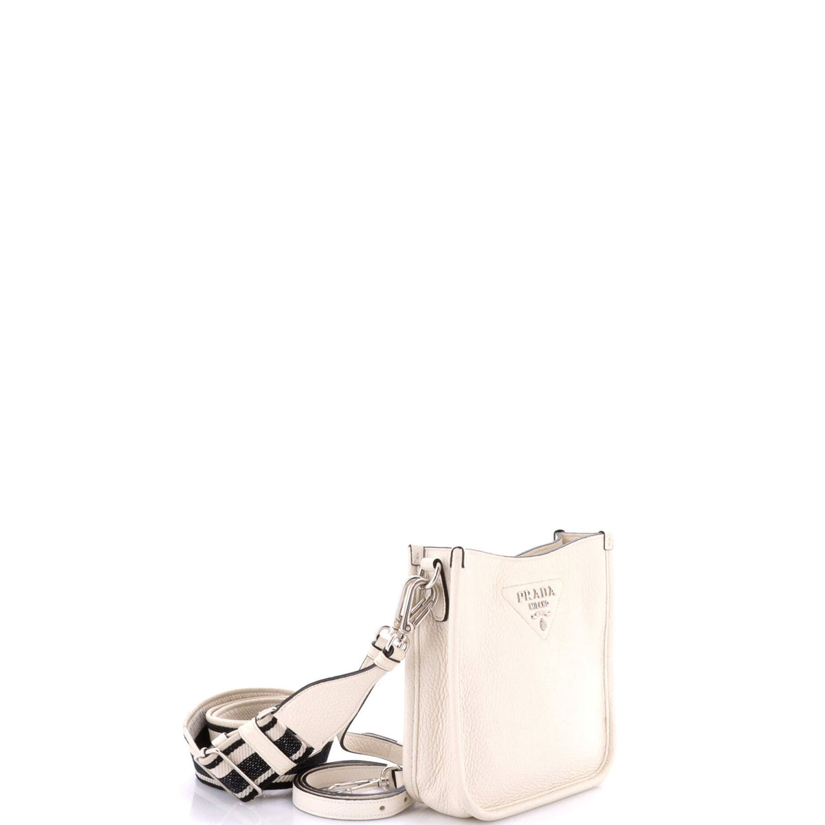 Logo Strap Crossbody Bag Vitello Daino Mini