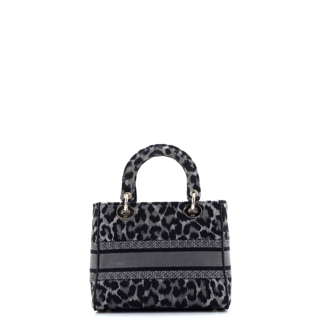 Lady D-Lite Bag Mizza Embroidered Canvas Medium