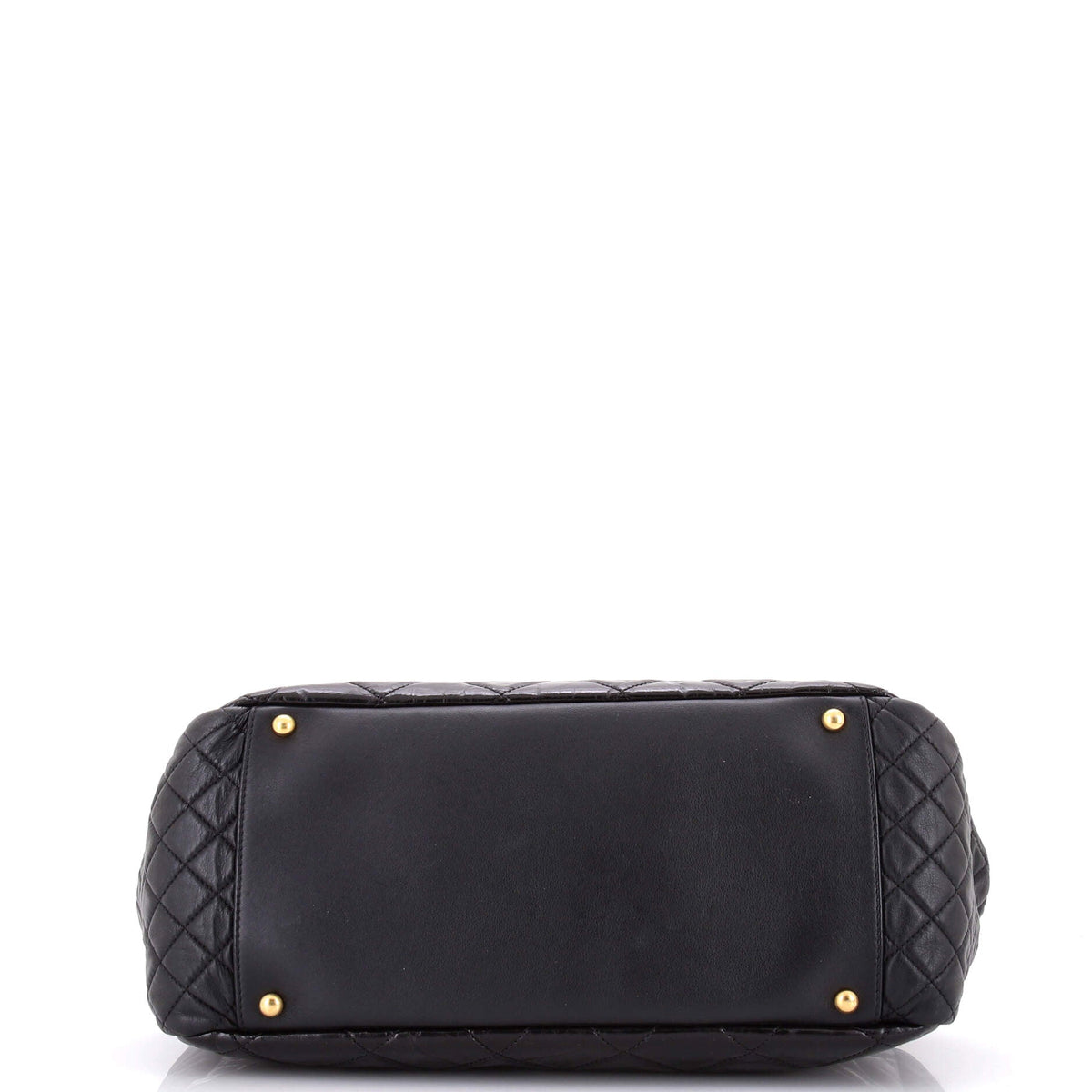 Accordion Reissue Flap Bag Quilted Glazed Calfskin Maxi