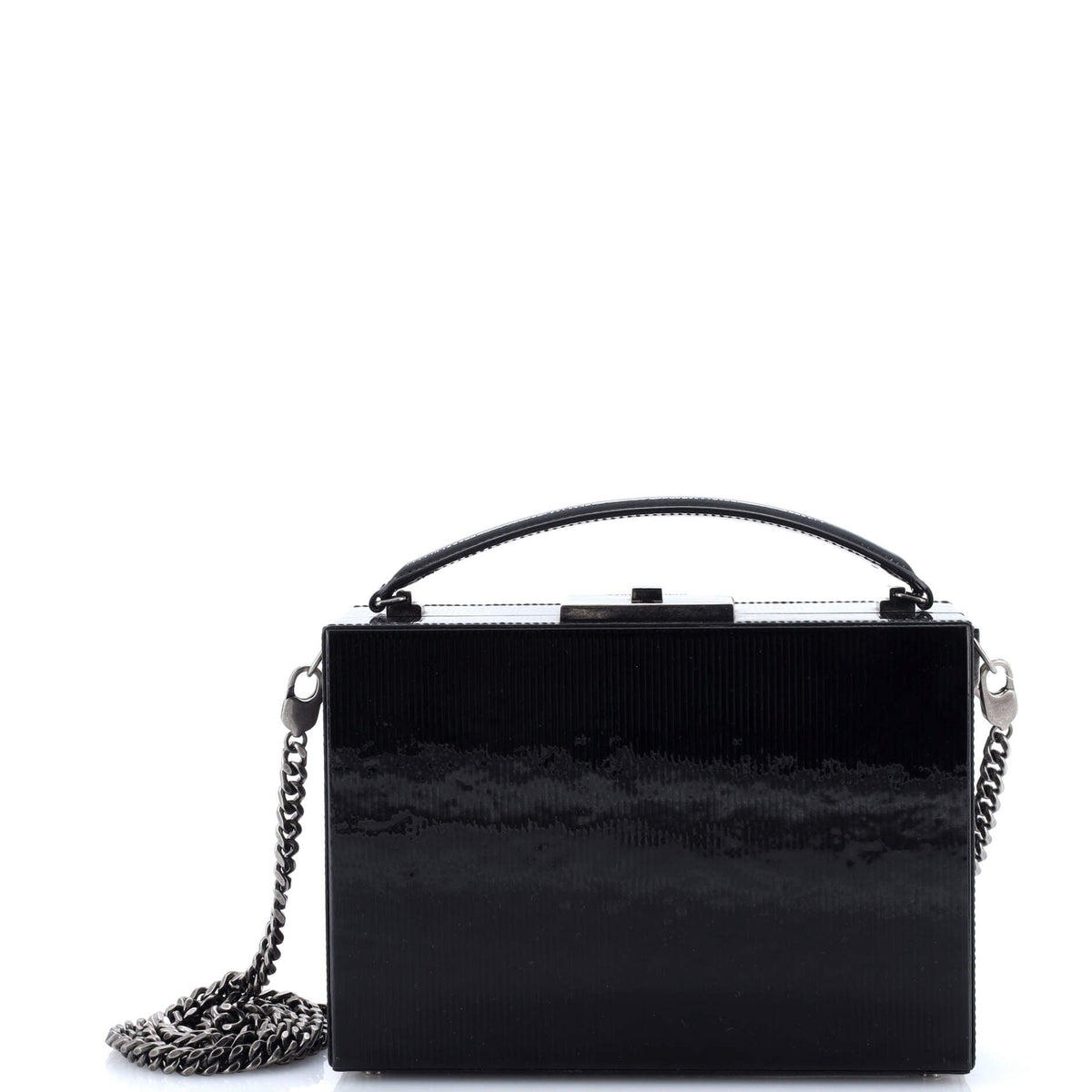 Nan Box Bag Textured Patent