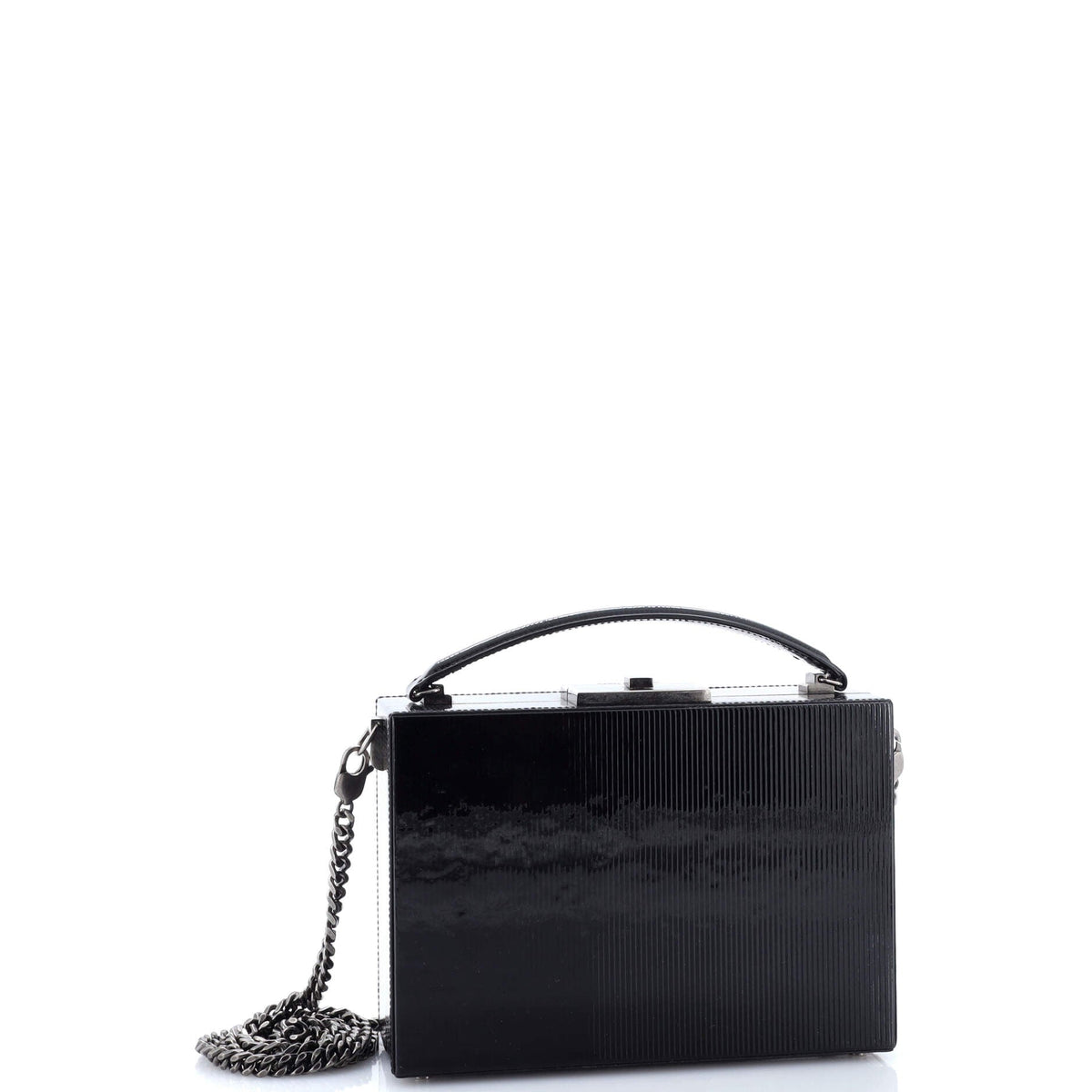 Nan Box Bag Textured Patent