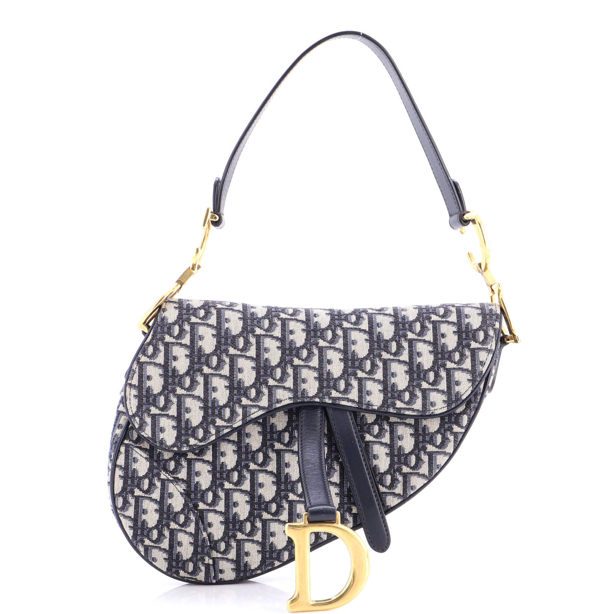 Saddle Handbag Oblique Canvas Medium