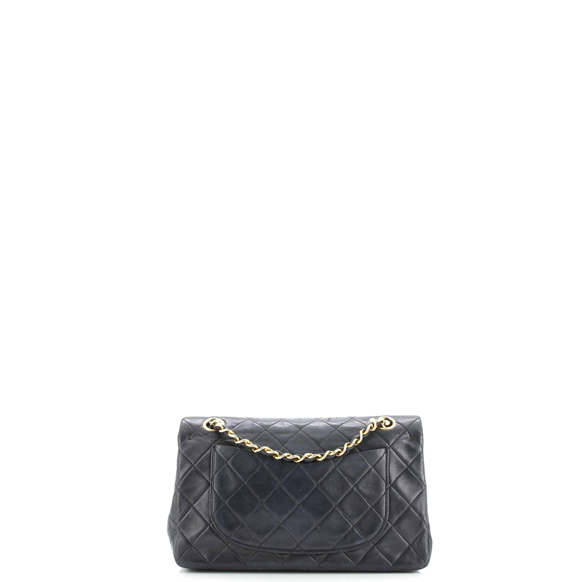 Vintage Classic Double Flap Bag Quilted Lambskin Small
