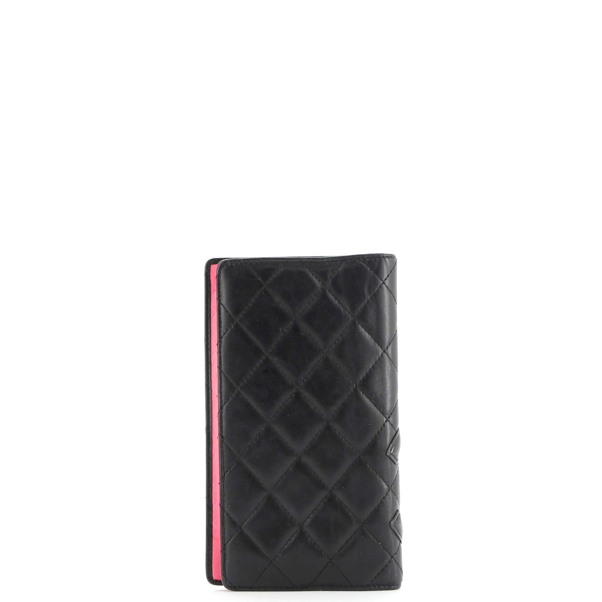 Cambon Bifold Wallet Quilted Lambskin Long