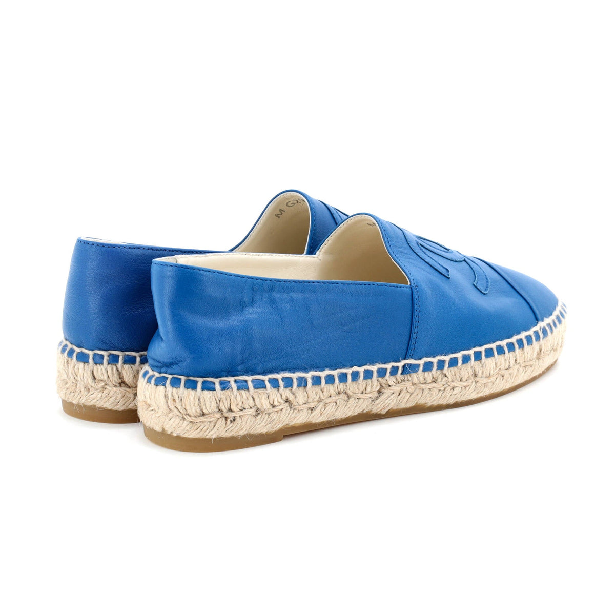 Women's CC Cap Toe Espadrilles Leather