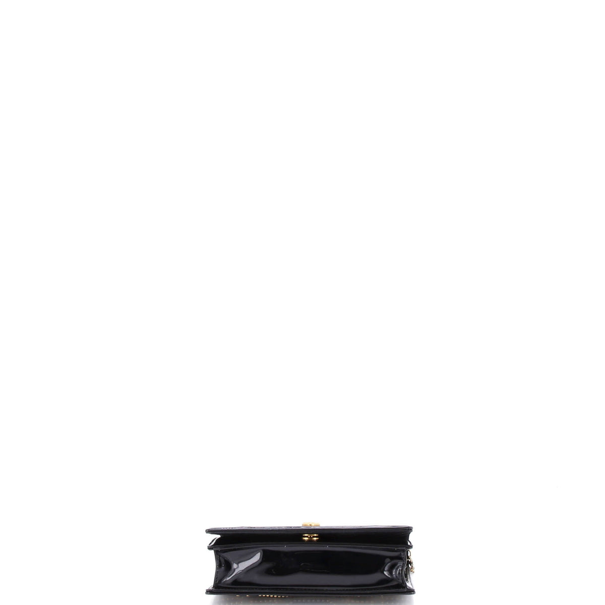 Diorama Chain Flap Clutch Studded Patent