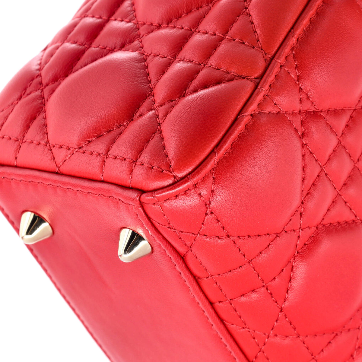 My Lady Dior Bag Cannage Quilt Lambskin