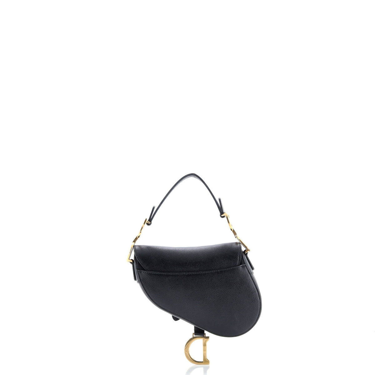 Saddle Handbag Leather Mini