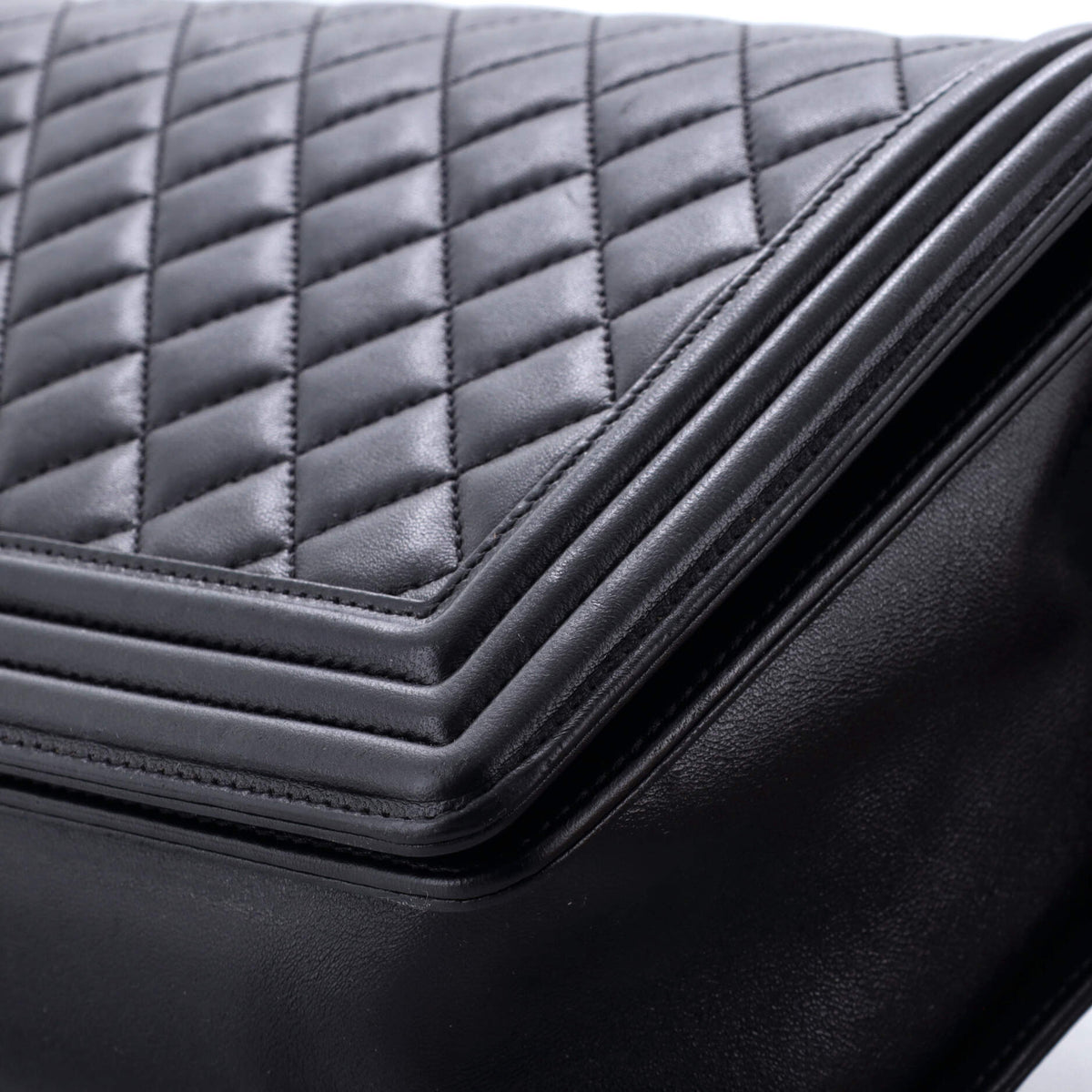Boy Flap Bag Quilted Lambskin New Medium
