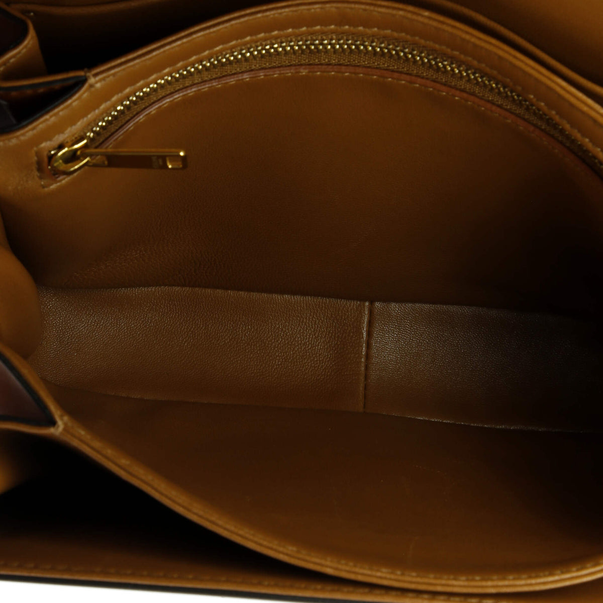 Triomphe Shoulder Bag Canvas with Leather Medium