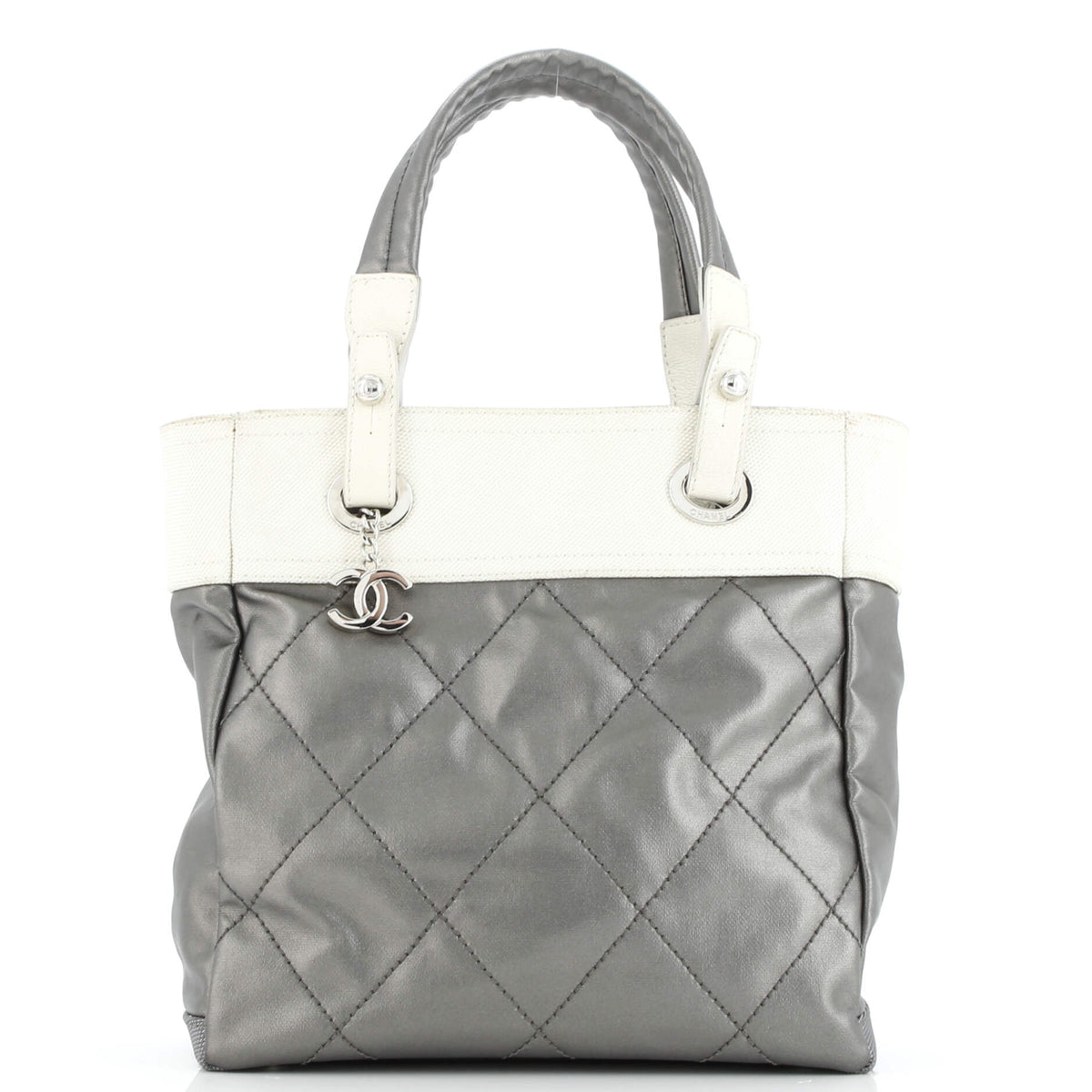 Biarritz Tote Quilted Coated Canvas Large