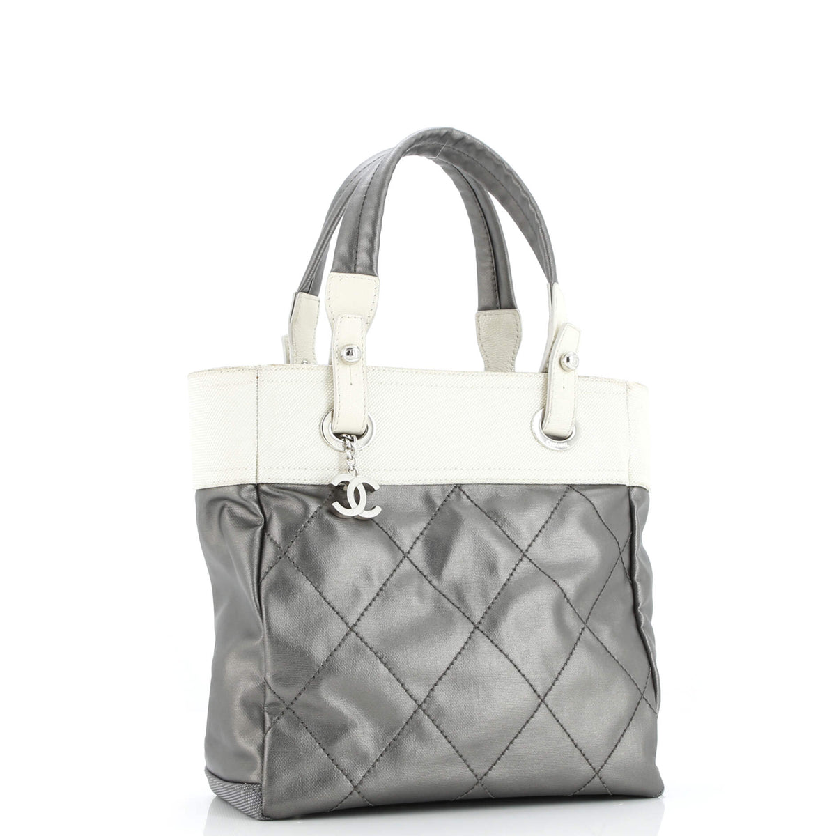 Biarritz Tote Quilted Coated Canvas Large