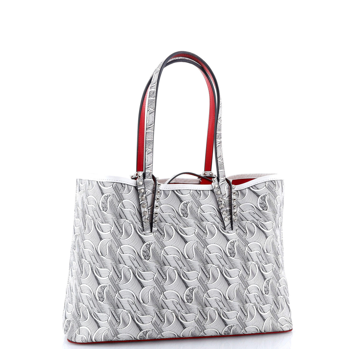 Cabata East West Tote CL Monogram Canvas Small