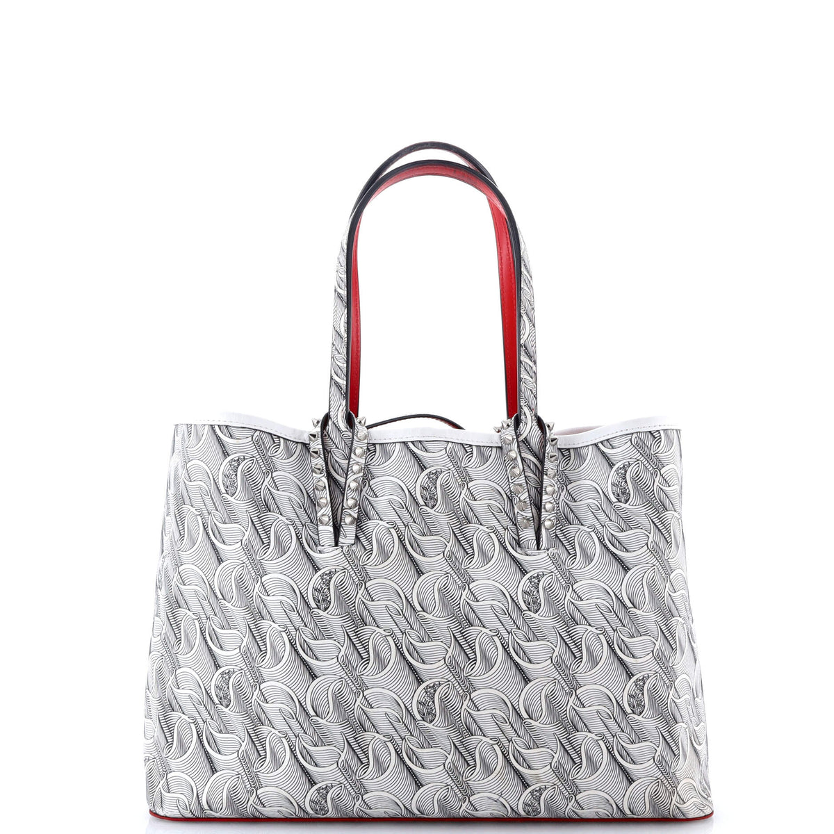 Cabata East West Tote CL Monogram Canvas Small