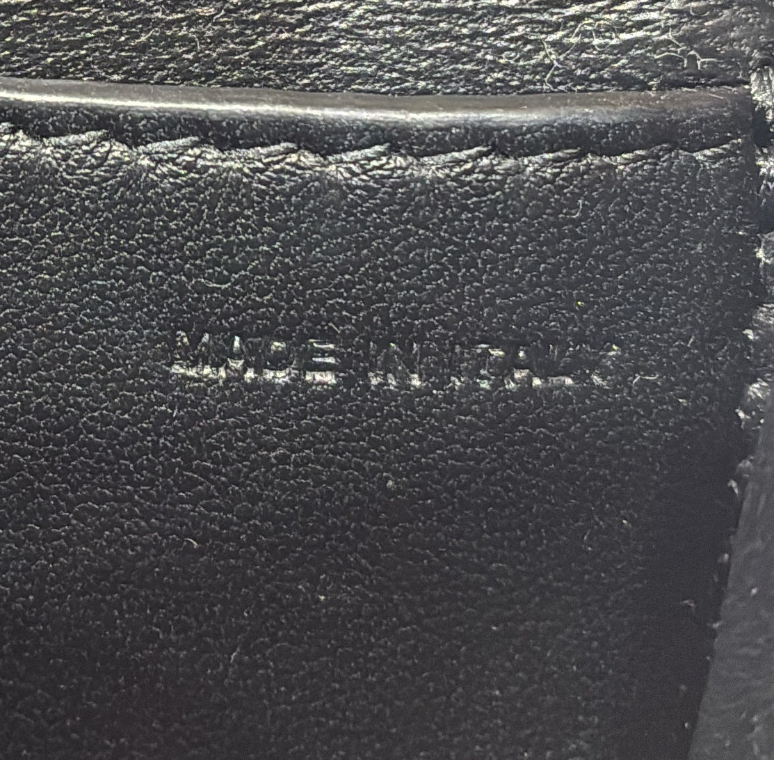 VLogo Loco Flap Shoulder Bag Leather Small