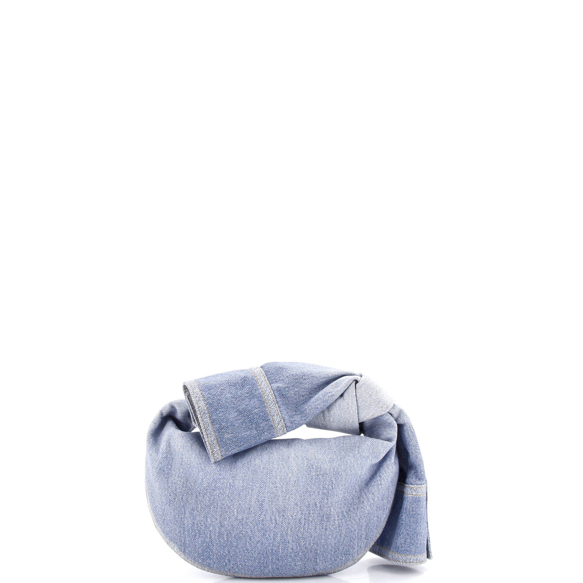 BV Jodie Hobo Shirt Effect Denim Mini