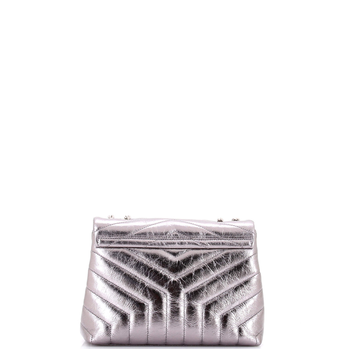 Loulou Shoulder Bag Matelasse Chevron Leather Small