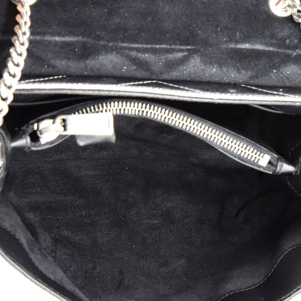 Loulou Shoulder Bag Matelasse Chevron Leather Small