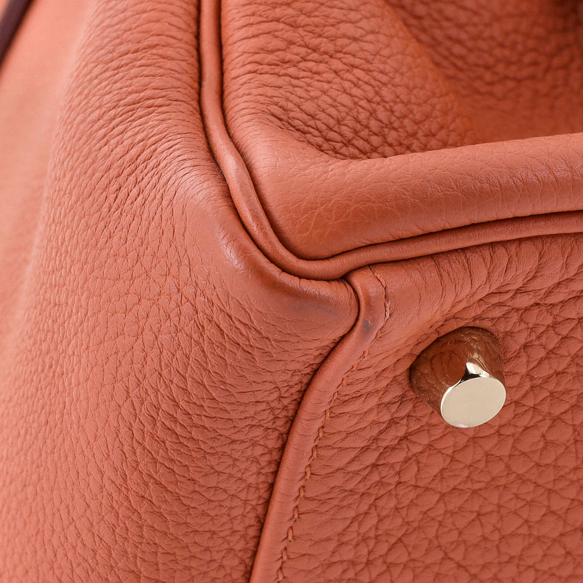Kelly Handbag Terre Battue Togo with Gold Hardware 32