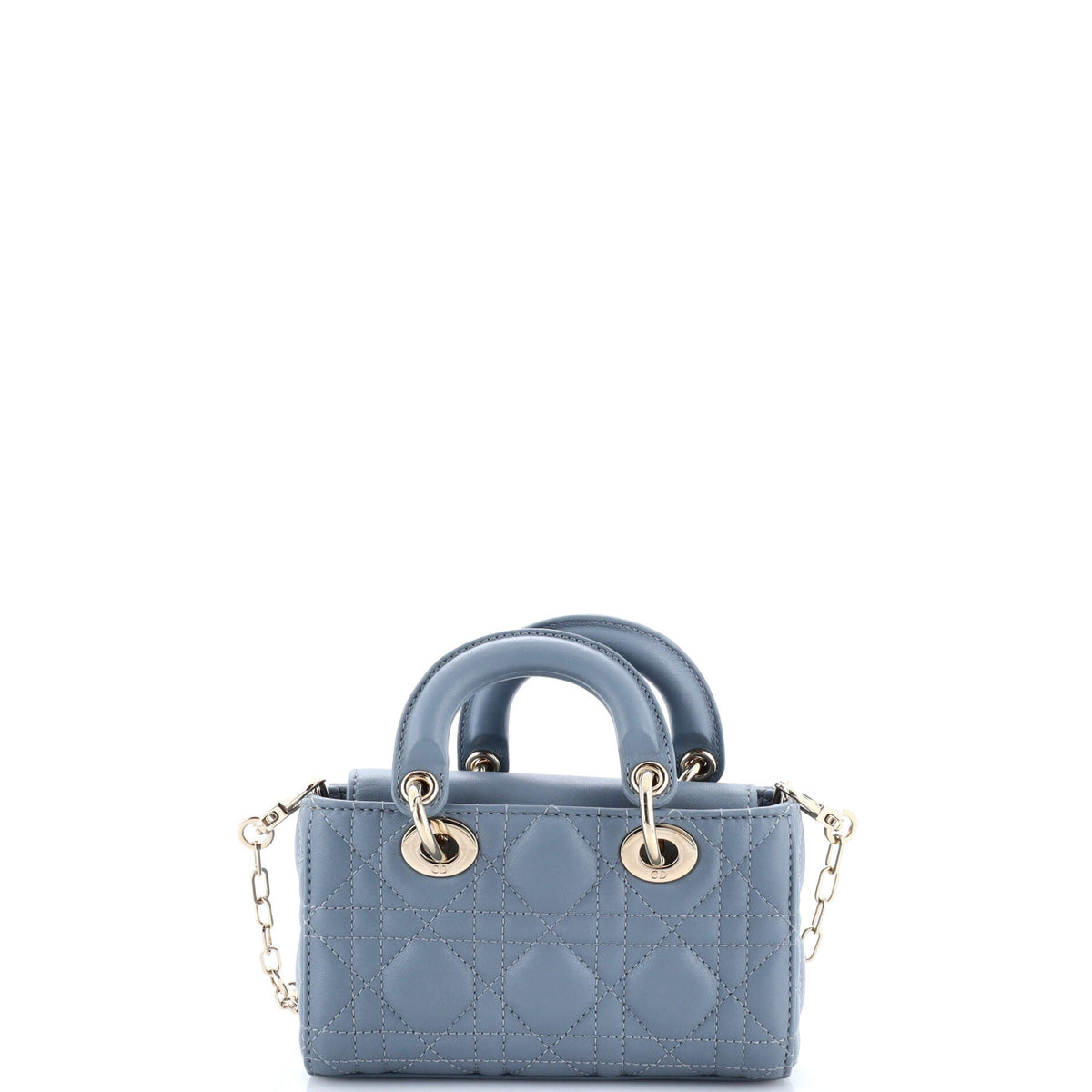 Lady D-Joy Bag Cannage Quilt Lambskin Micro