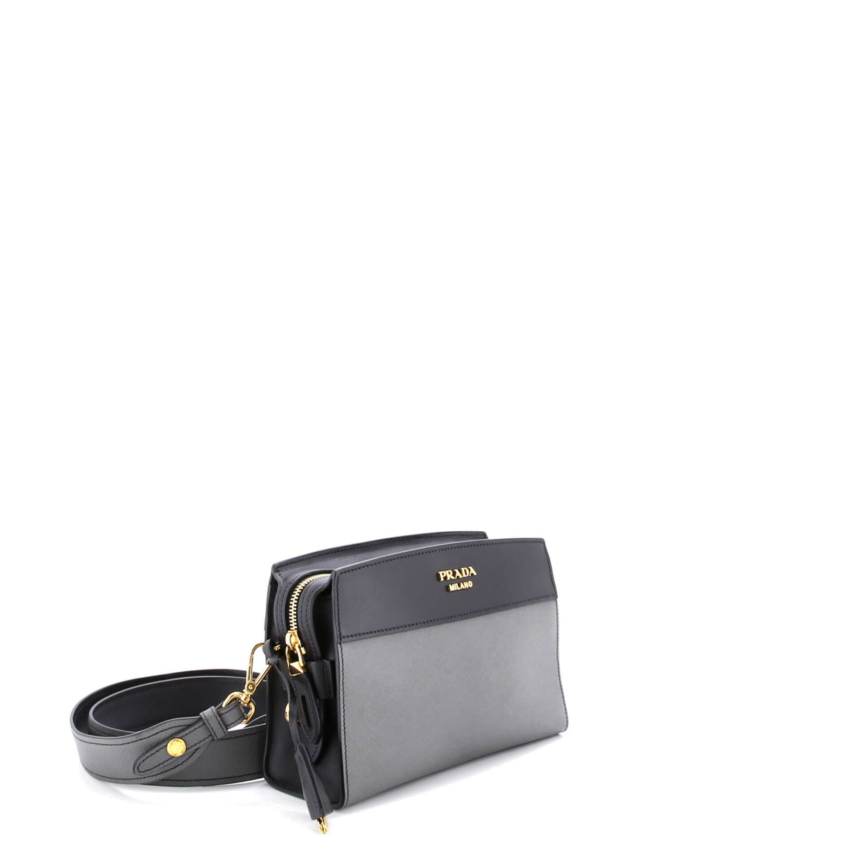 Esplanade Crossbody Bag Saffiano with City Calf Small