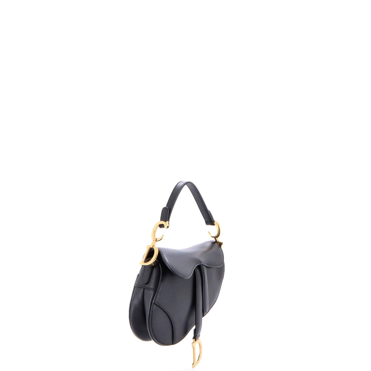 Saddle Handbag Leather Mini