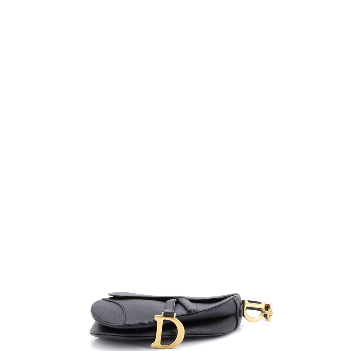 Saddle Handbag Leather Medium