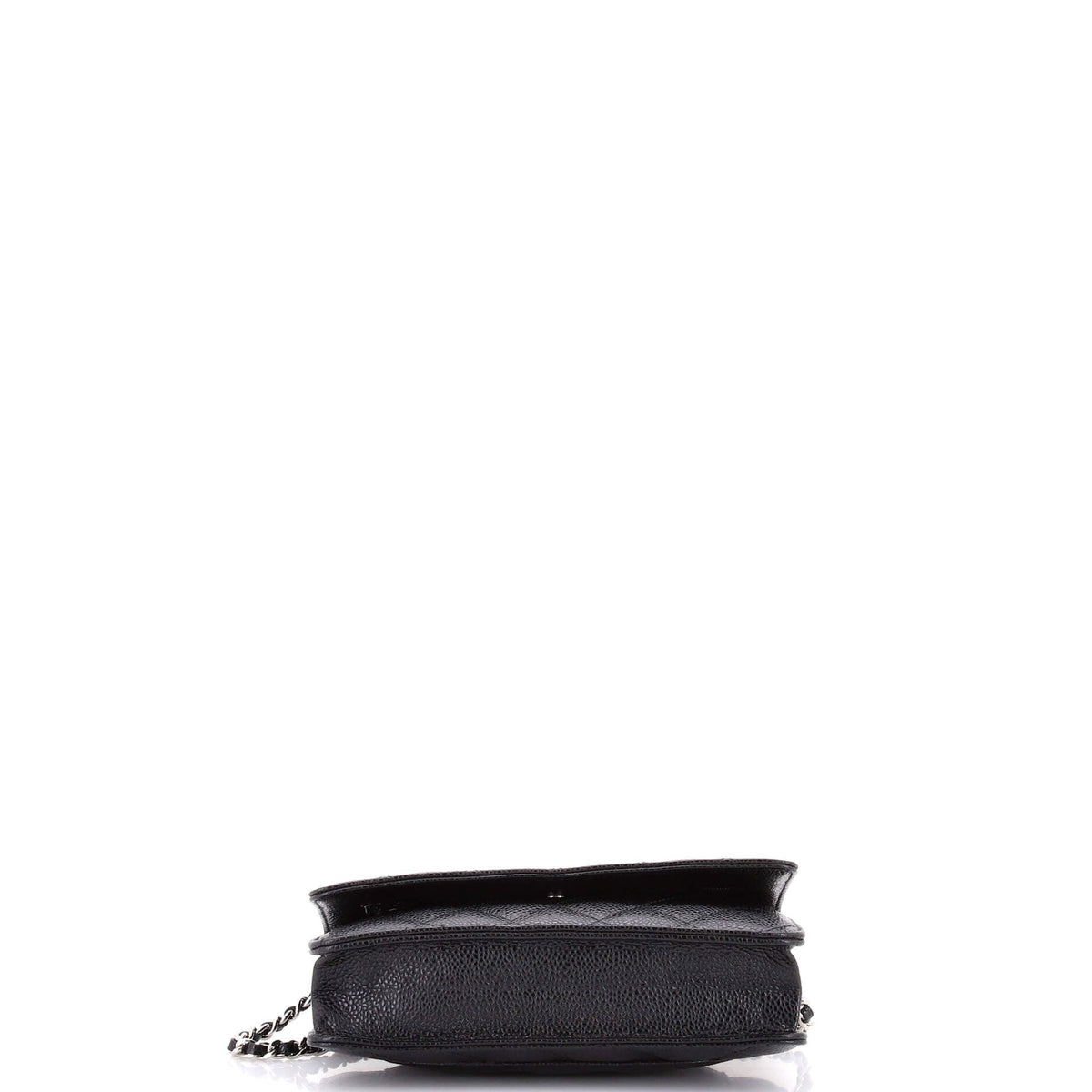 Wallet on Chain Quilted Caviar