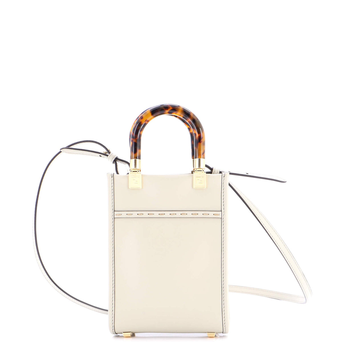 Sunshine Shopper Tote Leather Mini