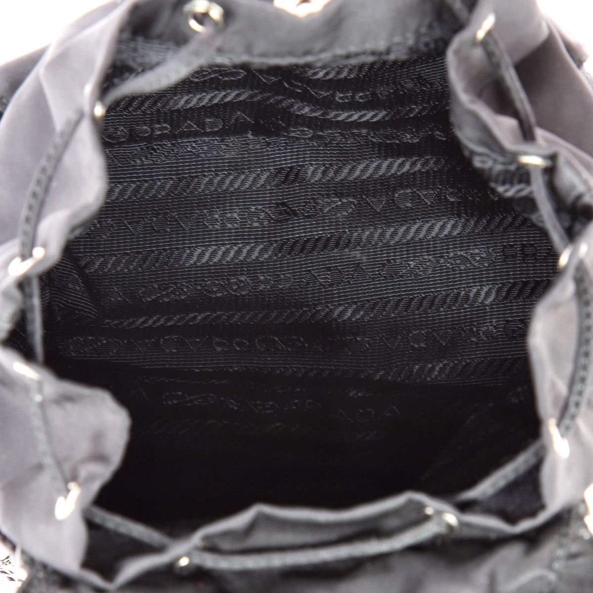 Convertible Chain Backpack Tessuto Mini