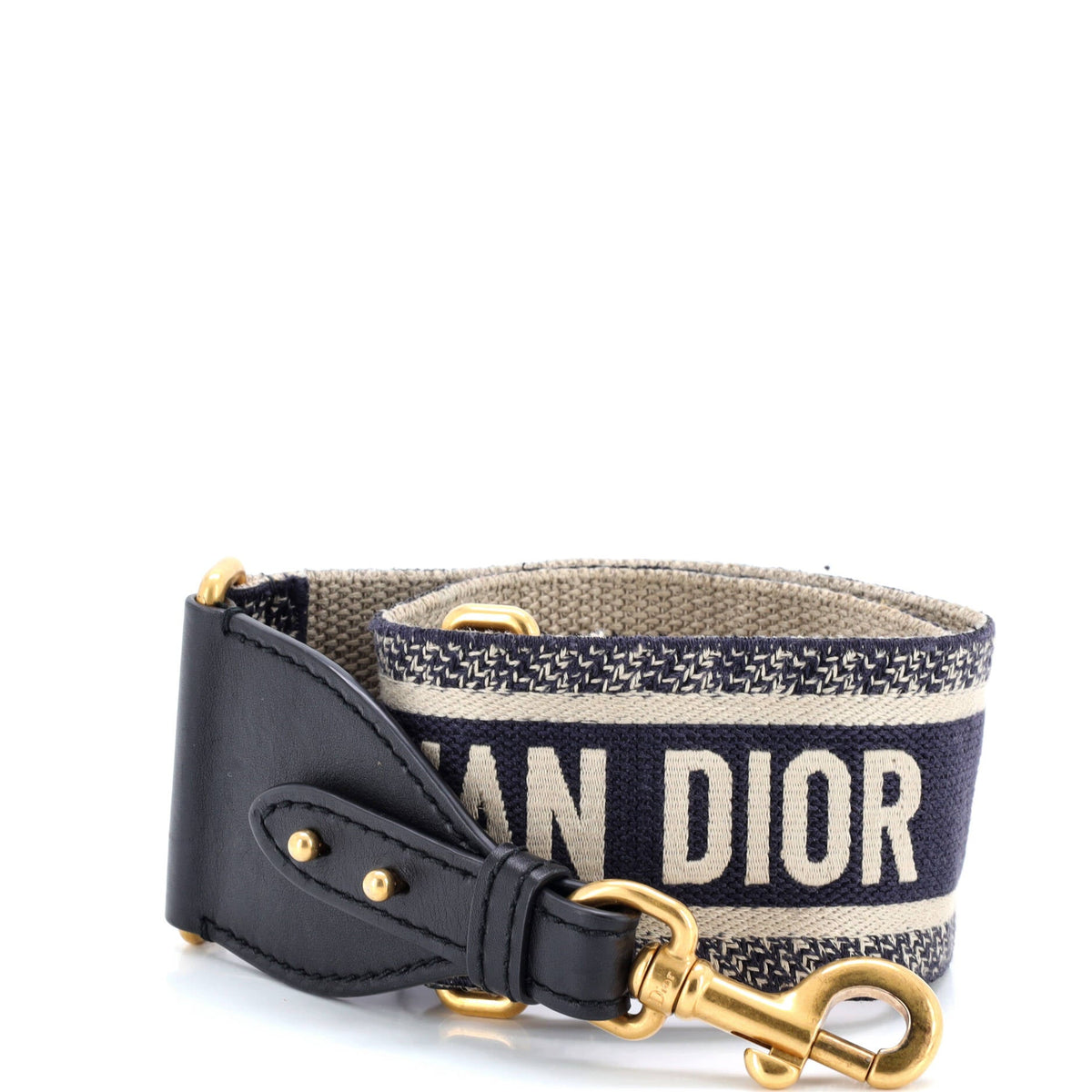 Logo Shoulder Strap Embroidered Canvas