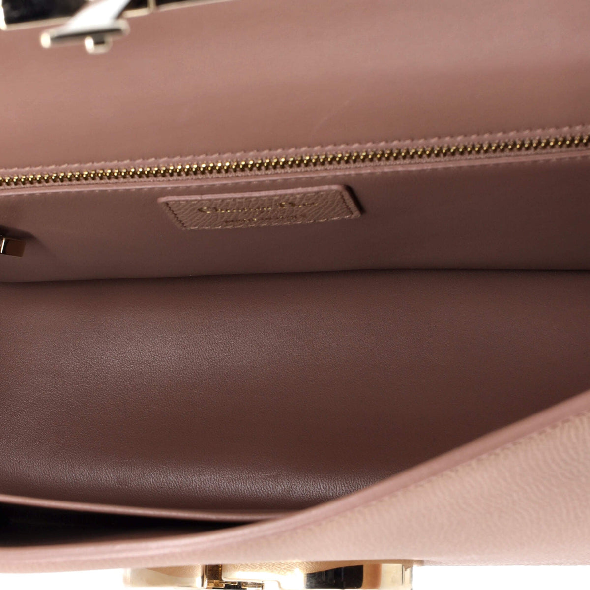 30 Montaigne Chain Flap Bag Leather East West