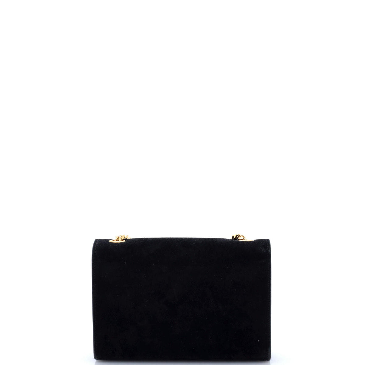 Classic Monogram Tassel Crossbody Bag Suede Small