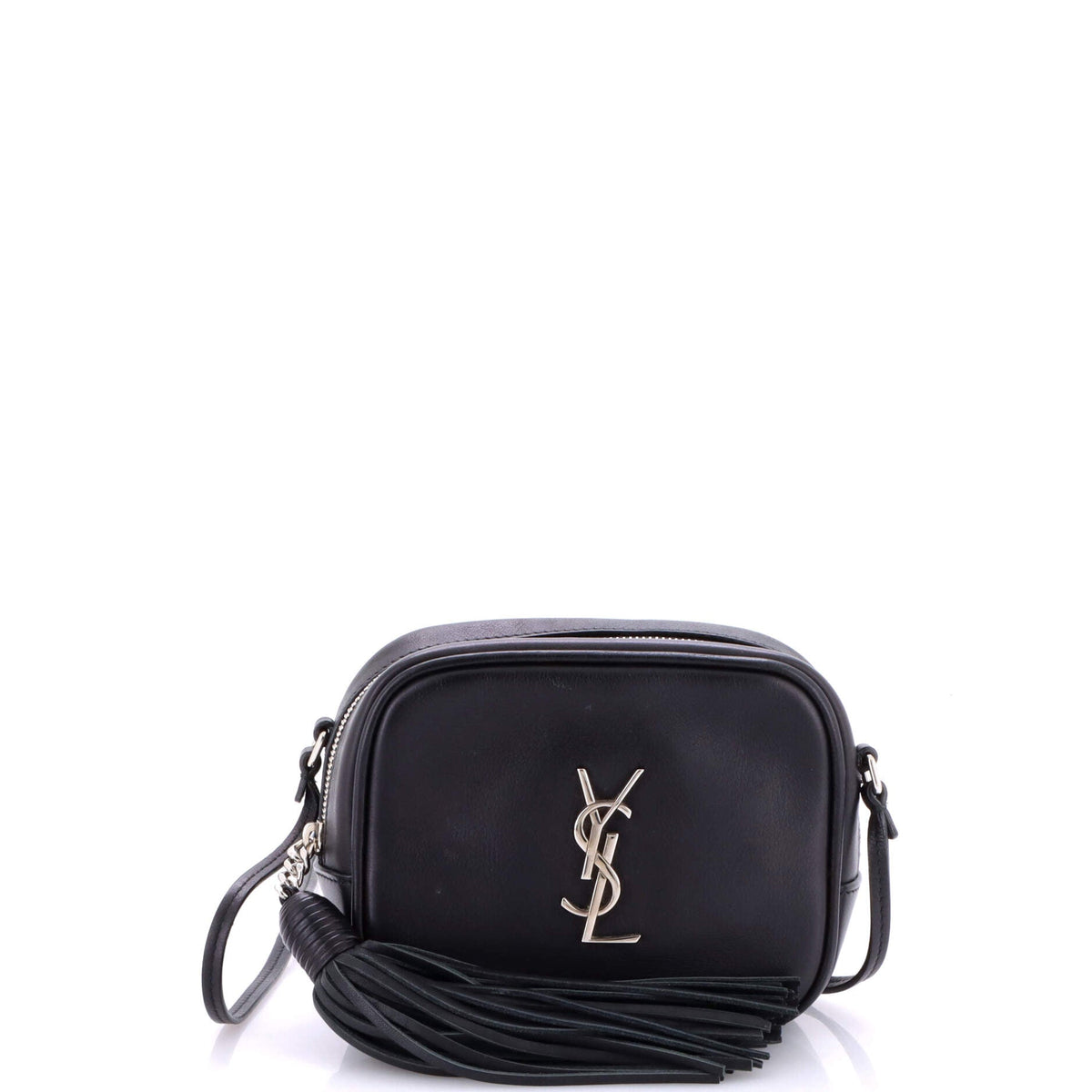 Classic Monogram Blogger Crossbody Bag Leather Small