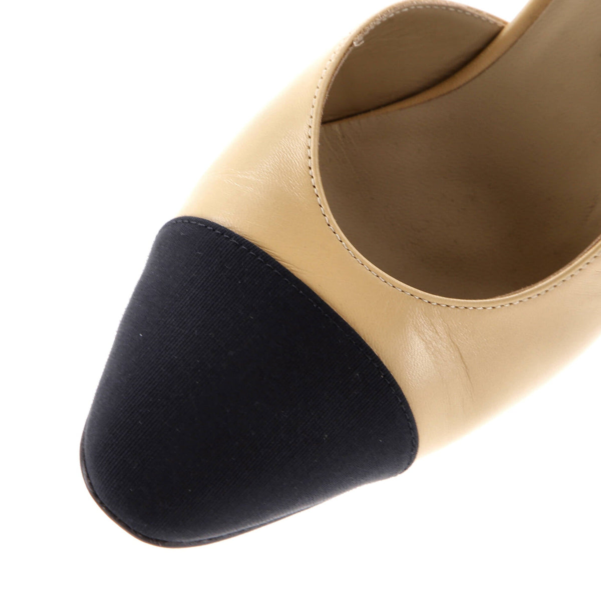 Women’s Cap Toe Slingback Pumps Leather