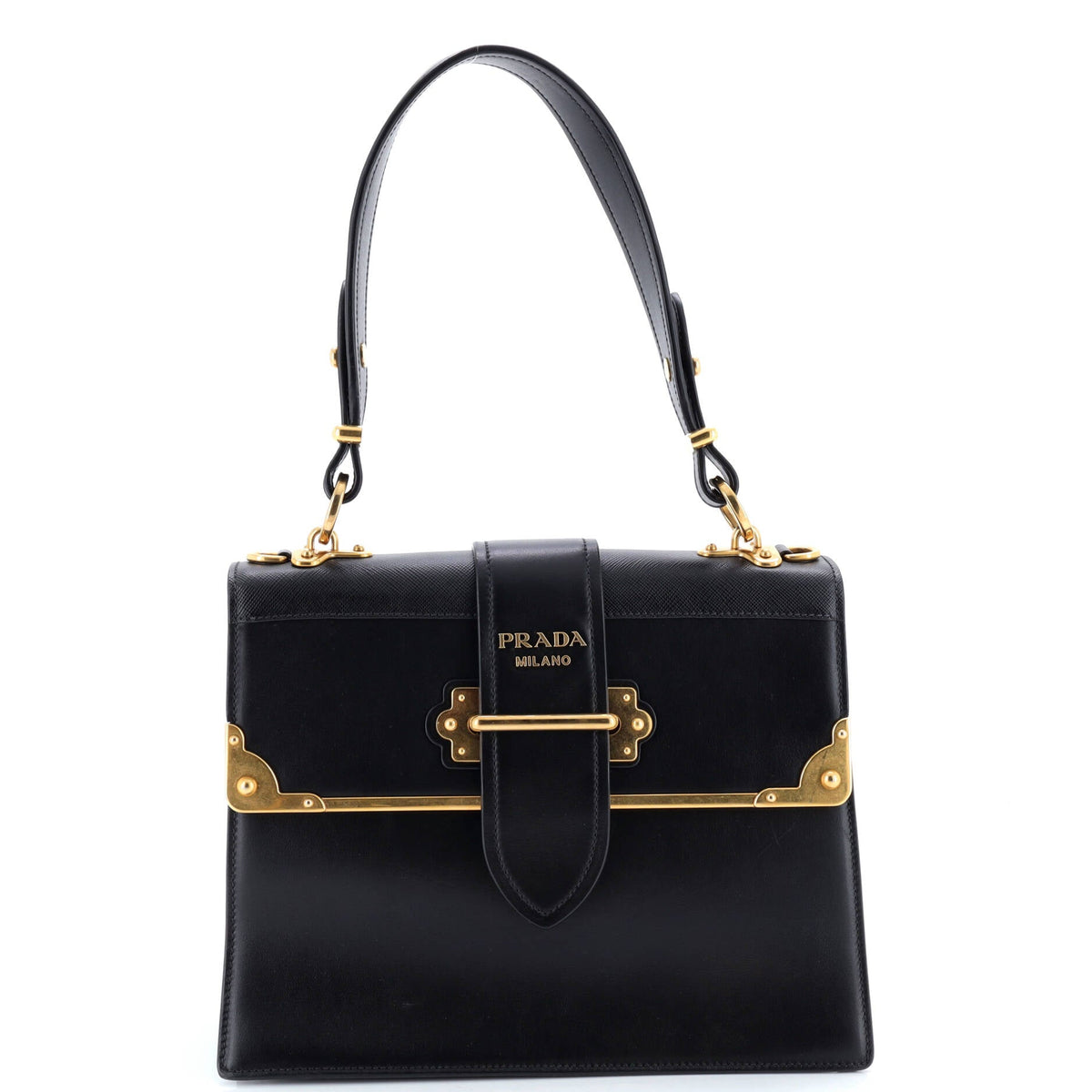 Cahier Convertible Shoulder Bag City Calf and Saffiano Medium