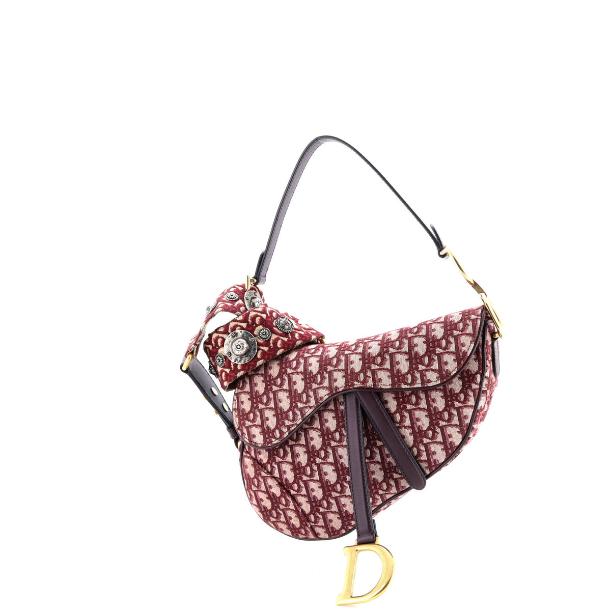 Saddle Handbag Oblique Canvas Medium