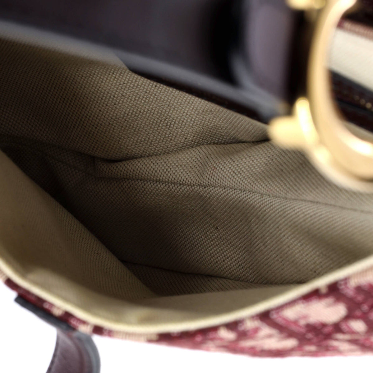 Saddle Handbag Oblique Canvas Medium