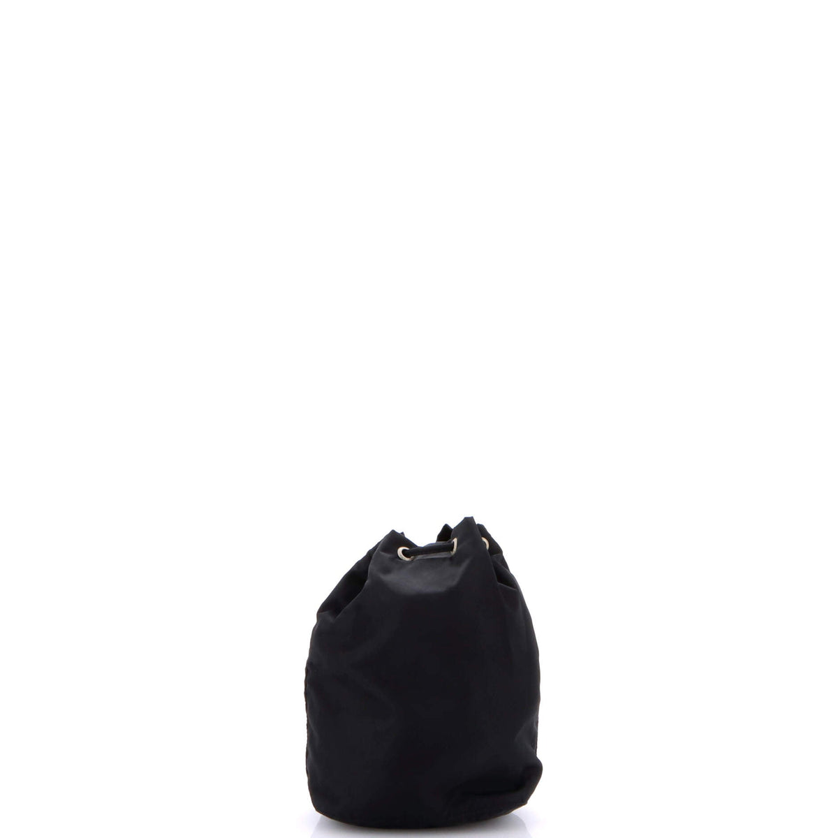 Drawstring Wristlet Bucket Bag Tessuto Small