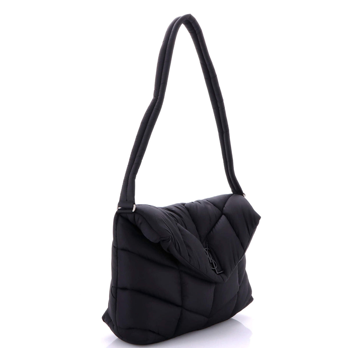 Loulou Puffer Messenger Bag Quilted Econyl