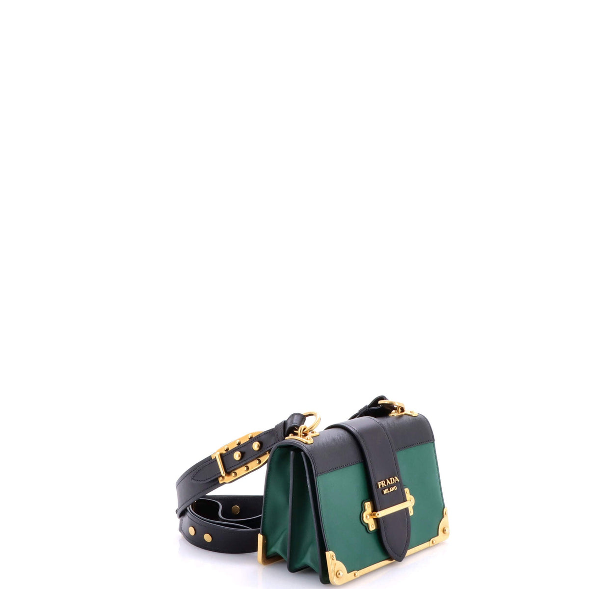 Cahier Chain Crossbody Bag City Calf and Saffiano Small