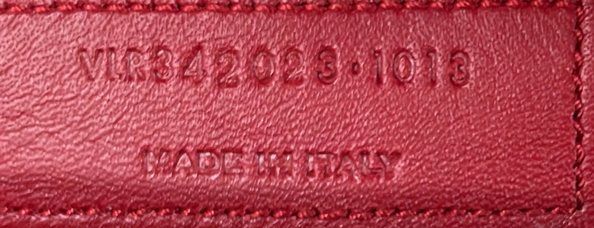 Classic Monogram Envelope Satchel Matelasse Chevron Leather Large