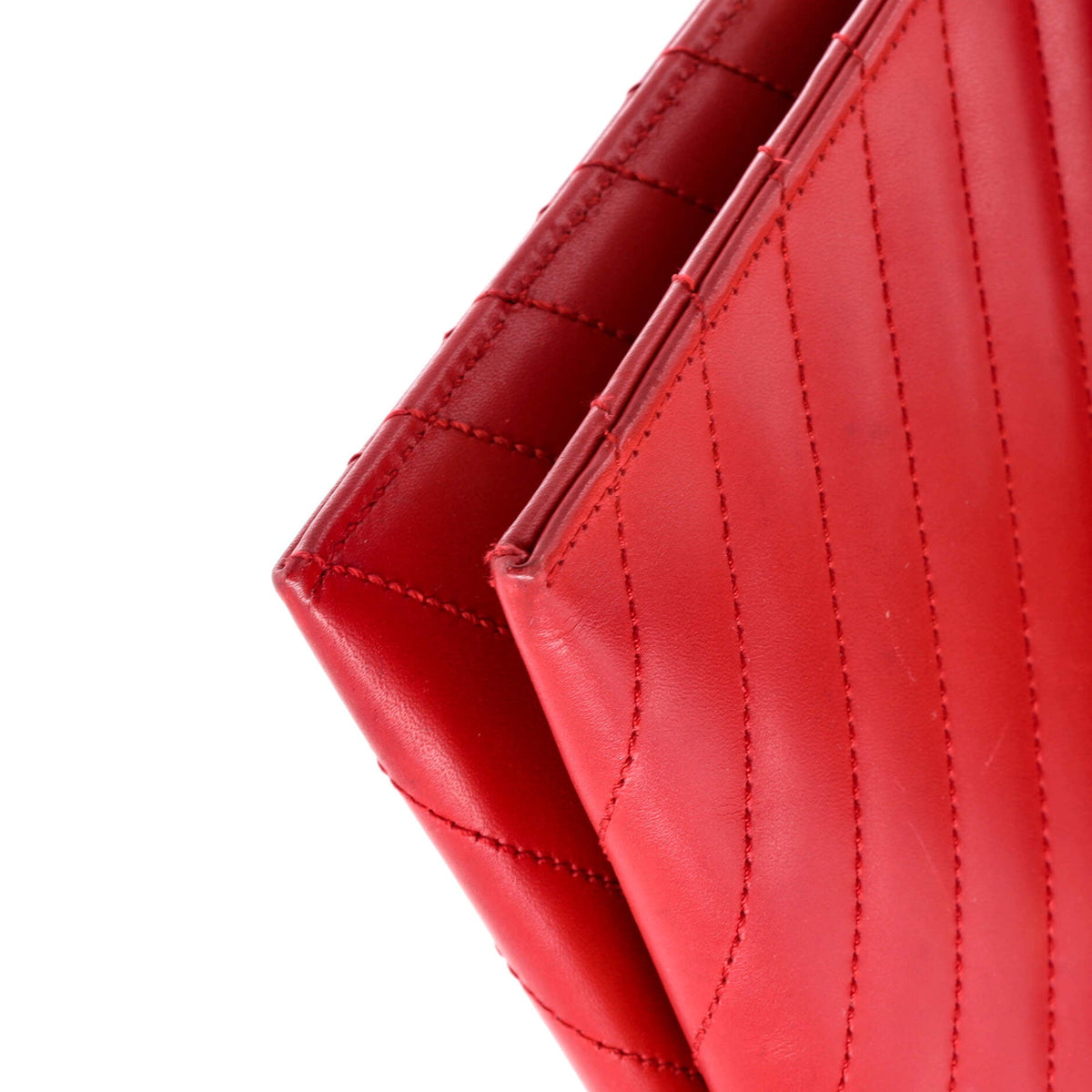 Classic Monogram Envelope Chain Bag Matelasse Chevron Leather Medium