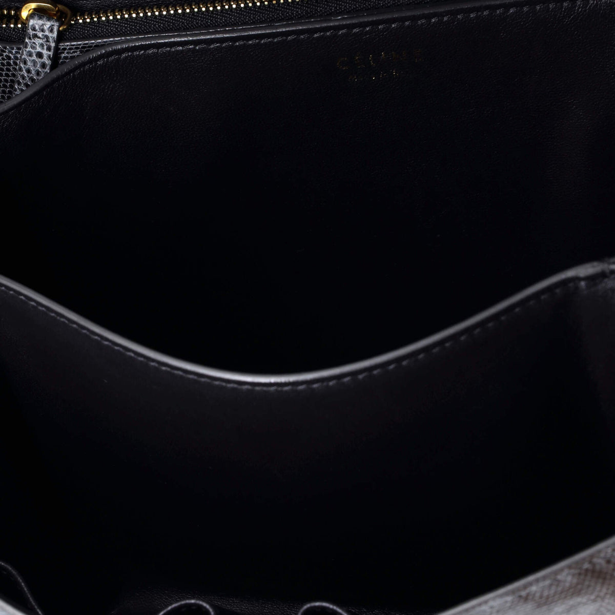 Classic Box Bag Lizard Medium