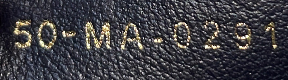 Saddle Bag Logo Embroidered Canvas Medium