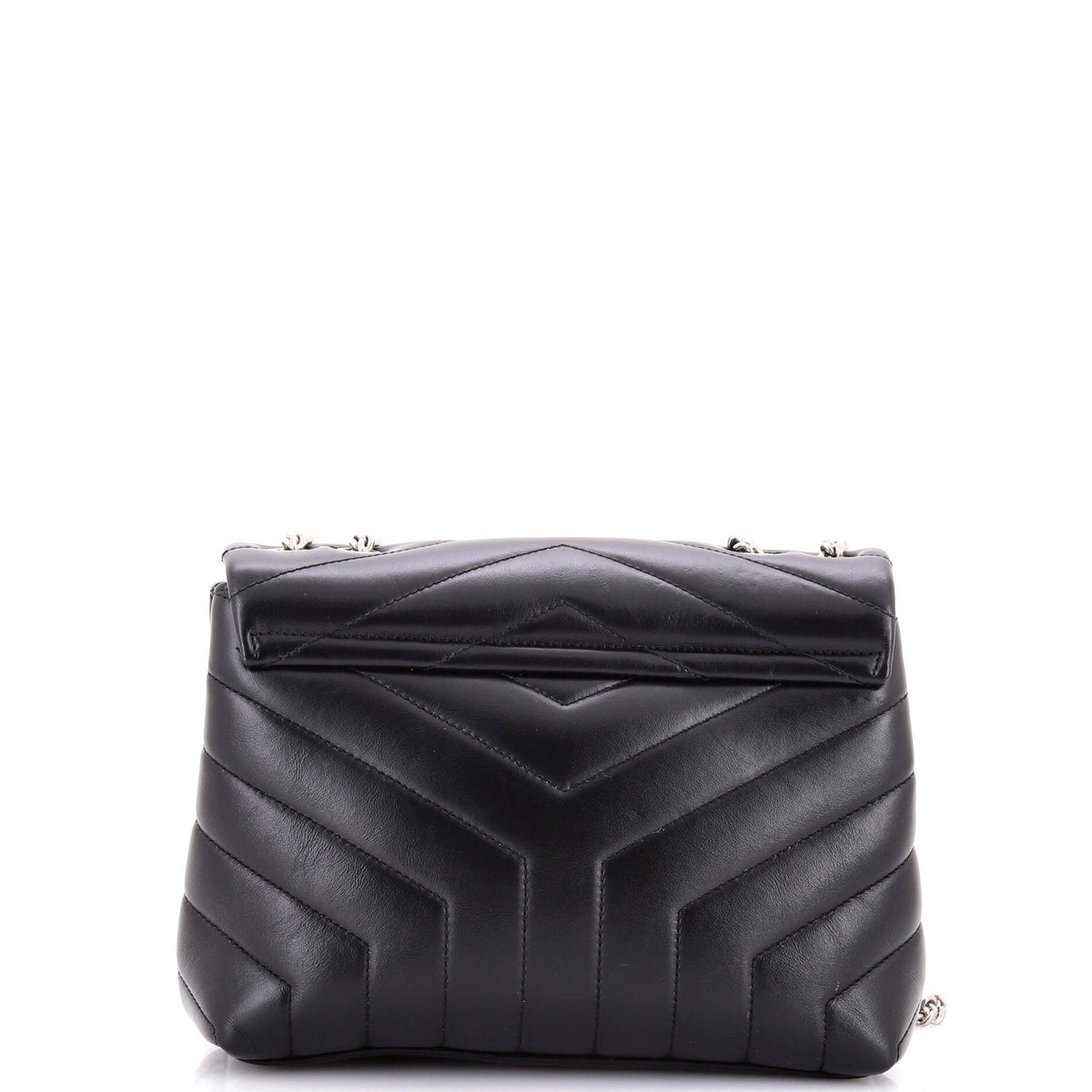 Loulou Shoulder Bag Matelasse Chevron Leather Small