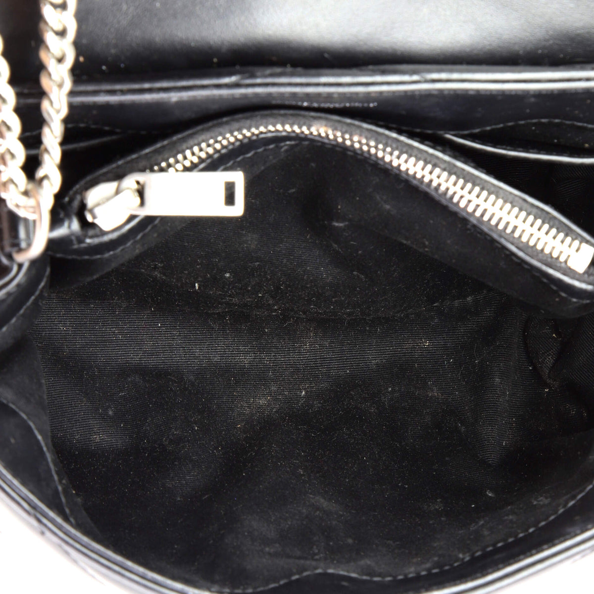 Loulou Shoulder Bag Matelasse Chevron Leather Small