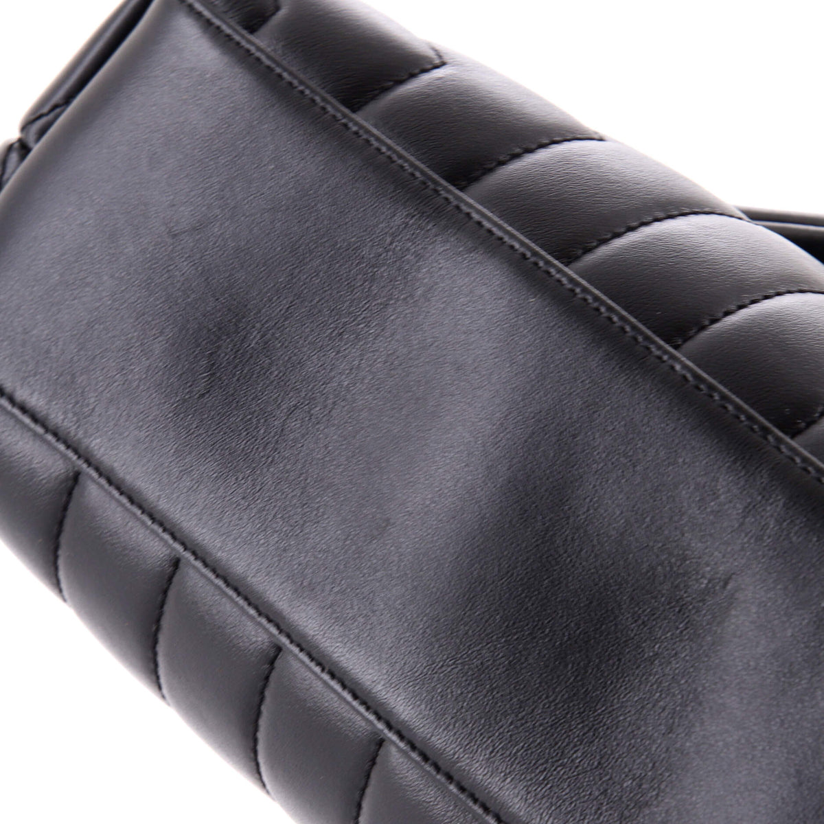 Loulou Shoulder Bag Matelasse Chevron Leather Small