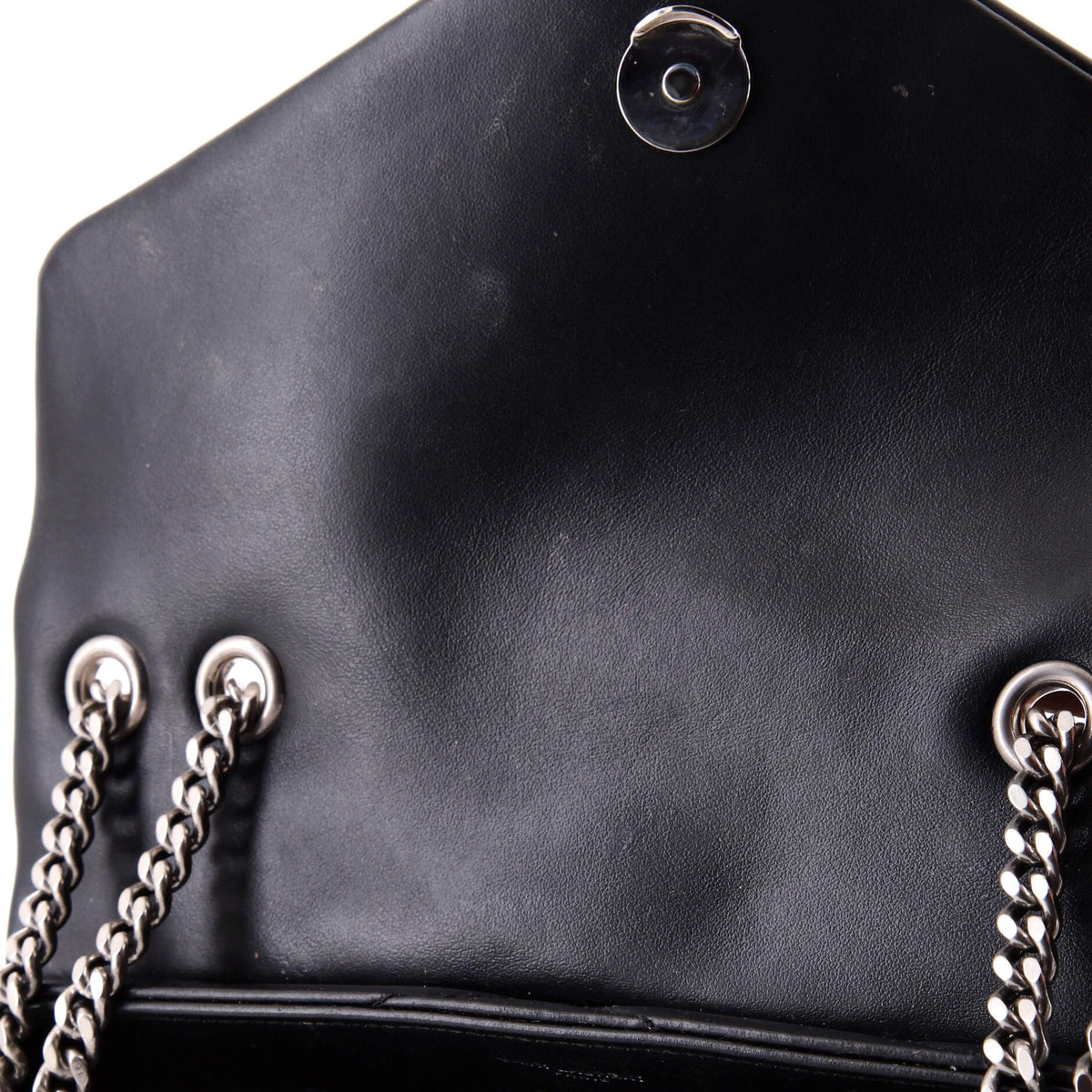 Loulou Shoulder Bag Matelasse Chevron Leather Small