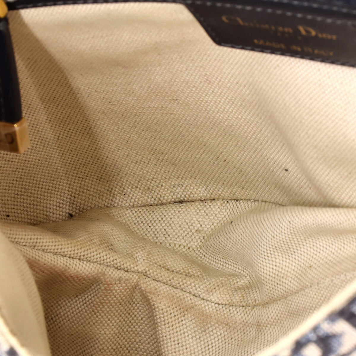 Saddle Handbag Oblique Canvas Medium